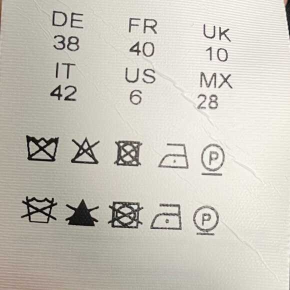 Hugo Boss Jarera 4 Button Bal Colla Poly Wool Blend Lined Blazer Black Sz 6 NWOT - Picture 9 of 10